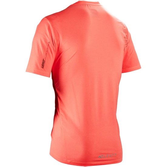 Koszulka rowerowa Leatt Jersey MTB Trail 1.0 X-Flow neon