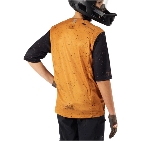 Koszulka rowerowa dziecięca LEATT Jersey MTB Enduro 3.0 Junior rust