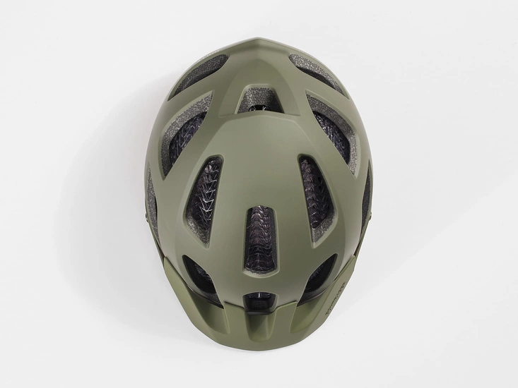Kask rowerowy Bontrager Rally WaveCel olive