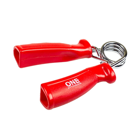 Ściskacz twardy ONE FITNESS PZ04 S czerwony