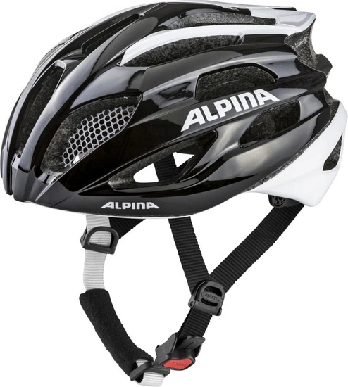 Kask rowerowy Alpina Fedaia black/white