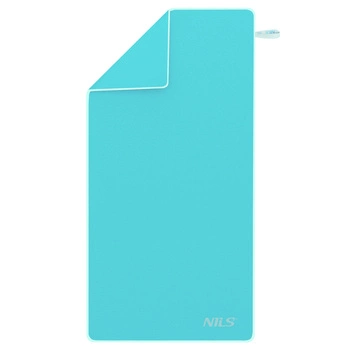 Ręcznik z mikrofibry NILS NCR12 180 x 100 cm morski