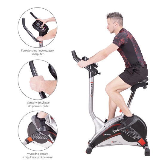 Rower stacjonarny magnetyczny HMS M6995