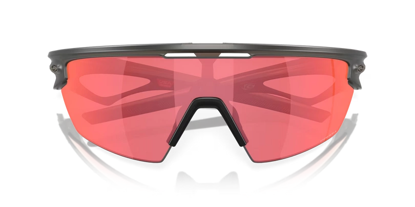 Okulary rowerowe Oakley Sphaera matte grey smoke/prizm trail torch