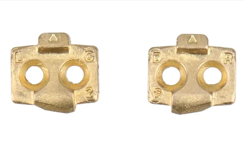 Bloki do pedałów Time Atac 13°/17° mosiądz