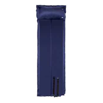 Mata samopompująca z poduszką składana NILS CAMP NC4008 M niebieska