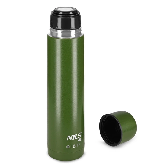 Termos turystyczny NILS CAMP NC3804 1000 ml zielony