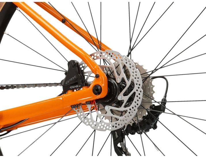 Rower gravel Kross Esker 5.0 2024 pomarańczowy