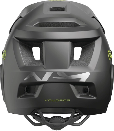 Kask rowerowy dziecięcy fullface ABUS YouDrop FF S velvet black