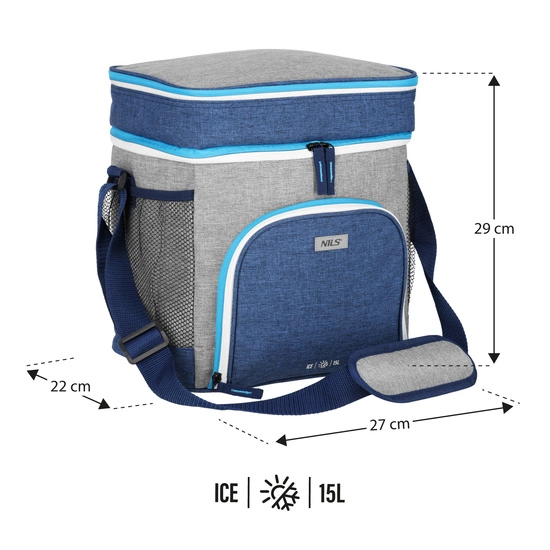 Torba termiczna NILS NC2902 15l niebieska