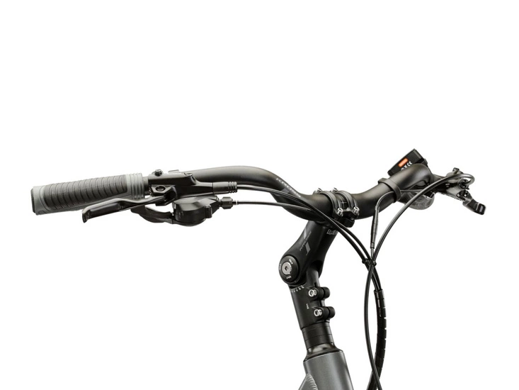 Rower elektryczny trekkingowy Kross Trans Hybrid 1.0 522 Wh 2025 szary