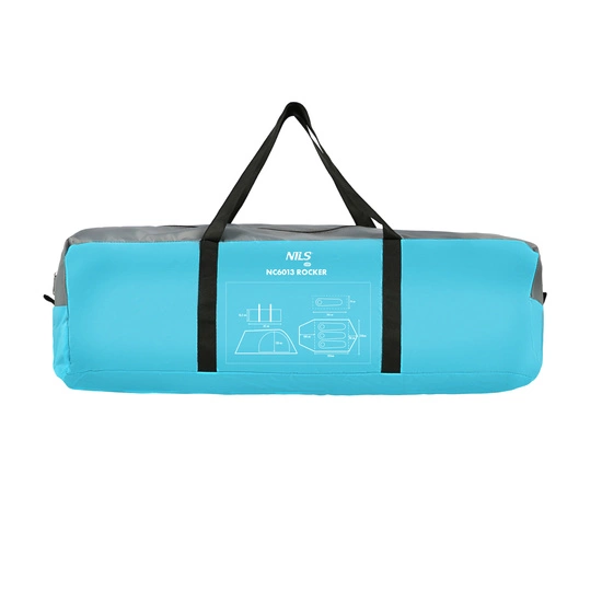 Namiot kempingowy NILS CAMP NC6013 szary rocker 3 - osobowy