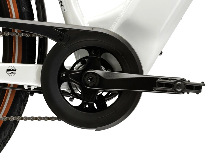 Rower elektryczny trekkingowy Kross Trans Hybrid 1.0 522 Wh 2025 perła