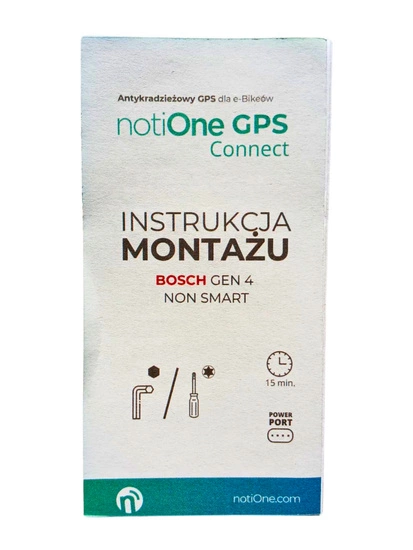 Lokalizator rowerowy notiOne GPS Bosch Gen 4 Non Smart