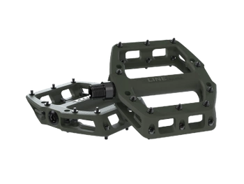 Pedały rowerowe Trek Line Elite Flat olive