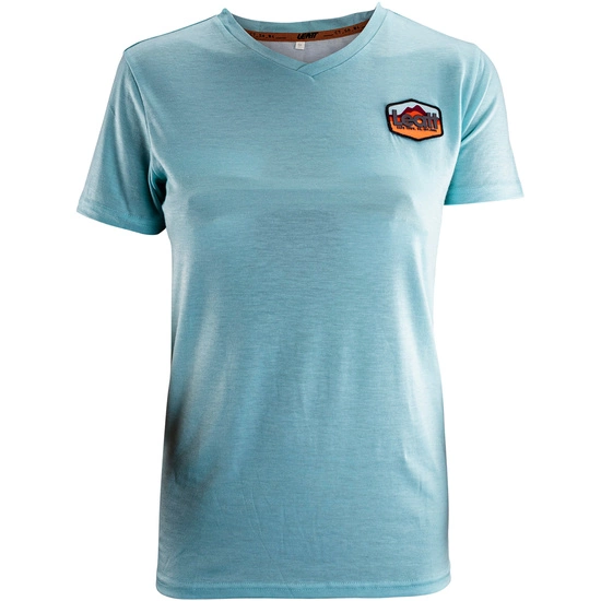 Koszulka damska LEATT T-Shirt Premium Women L teal