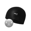 Czepek do pływania NILS AQUA Dots czarny