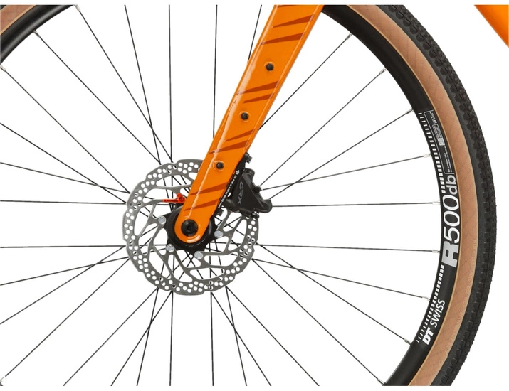 Rower gravel Kross Esker 5.0 2024 pomarańczowy