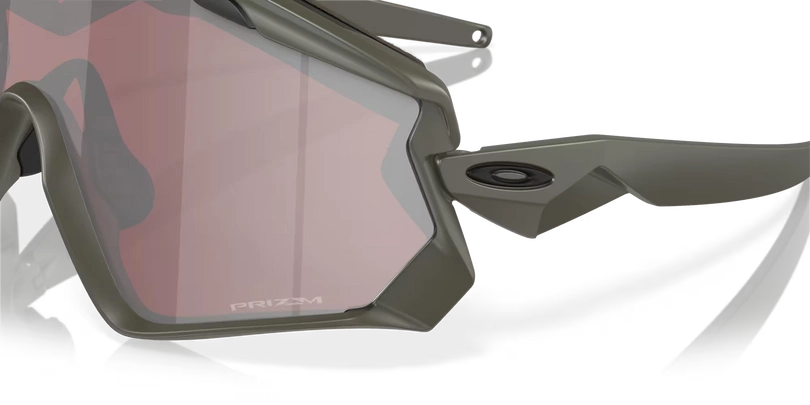 Okulary rowerowe Oakley Wind Jacket 2.0 olive/prizm snow