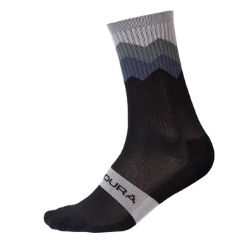 Skarpety rowerowe Endura Jagged Black