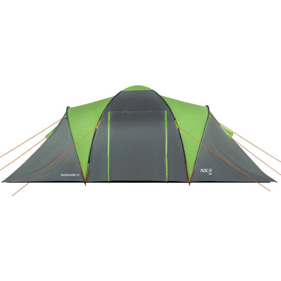 Namiot kempingowy NILS CAMP NC6431 Highland IV zielono-szary