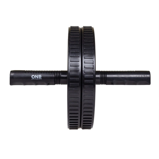Wałek podwójny ONE FITNESS WK20 czarny