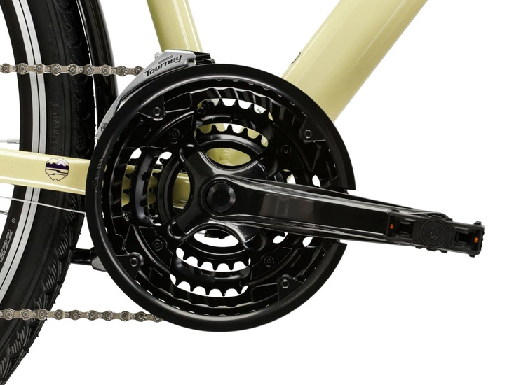 Rower trekkingowy Kross Trans 1.0 2025 beżowy