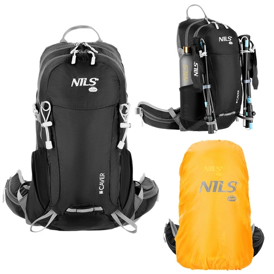 Plecak turystyczny NILS CAMP NC1950 black caver 18L