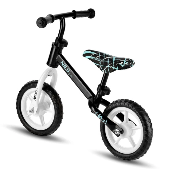 Rowerek dziecięcy biegowy 10" NILS FUN RB134 czarny