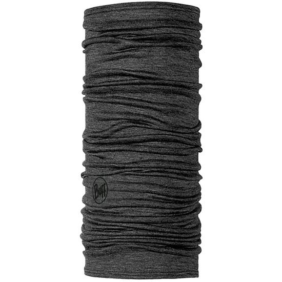 Bandana BUFF Merino Lightweight Solid Grey