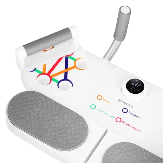 Deska do ćwiczeń mięśni brzucha i pompek z licznikiem HMS DBP03