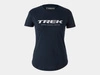 Koszulka rowerowa damska Trek Original Navy Blue