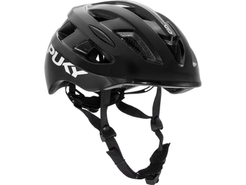 Kask rowerowy dziecięcy Puky black