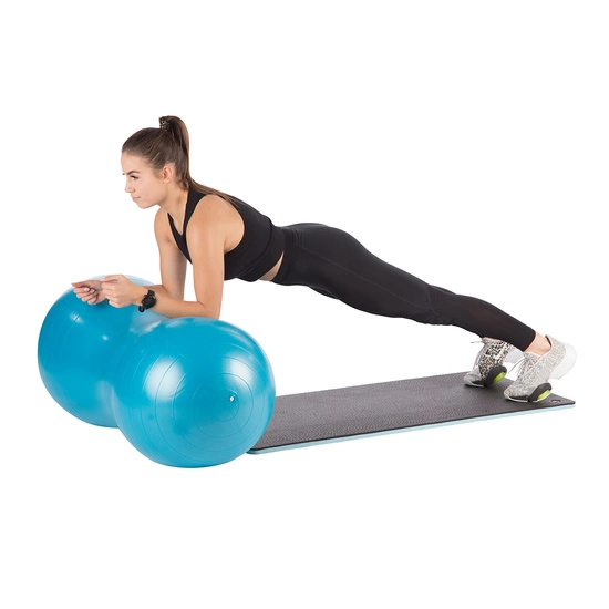 Piłka gimnastyczna orzeszek HMS YP05 niebieska