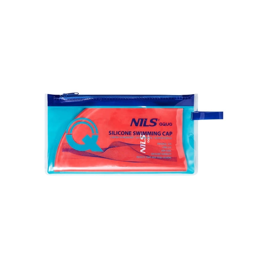 Czepek do pływania NQC NILS AQUA RD01 czerwony