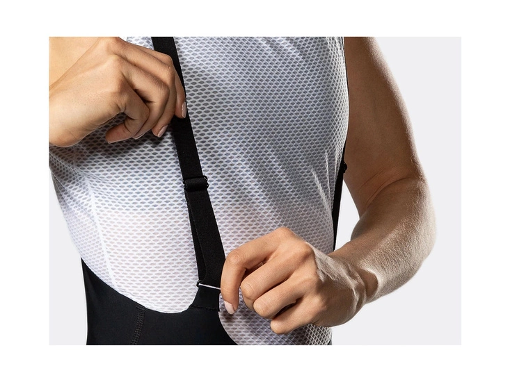 Spodenki rowerowe damskie Bontrager Circuit z szelkami Black