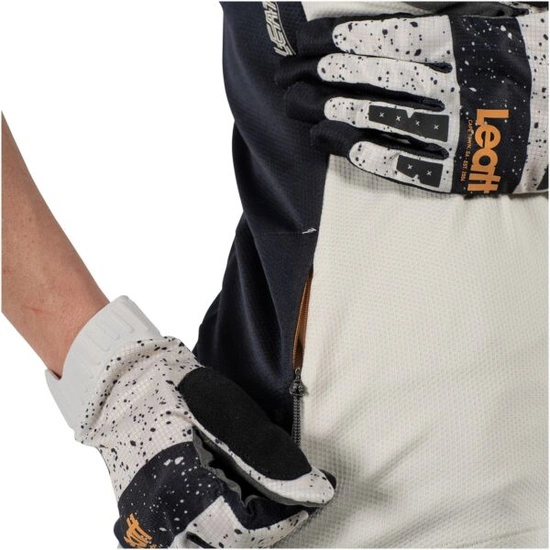 Koszulka rowerowa damska LEATT Jersey MTB Trail 2.0 Women stone