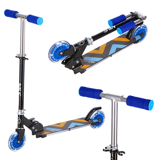 Hulajnoga NILS EXTREME HD025 LED niebieska