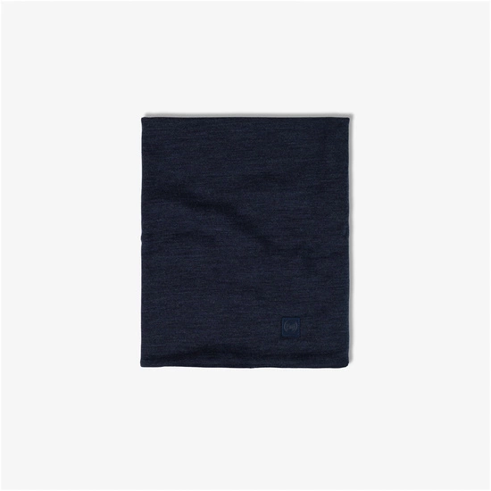 Bandana BUFF Merino Heavyweight Neck Warmer Solid Indigo
