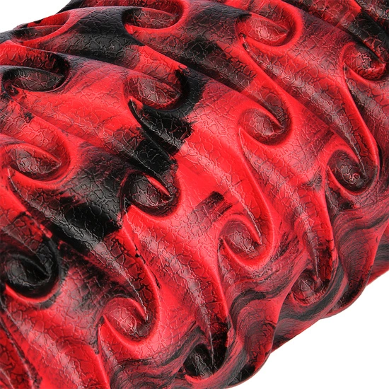 Wałek / roller fitness HMS FS133 czerwono - czarny