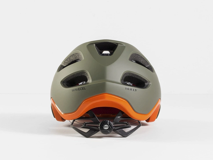 Kask rowerowy Bontrager Rally WaveCel olive
