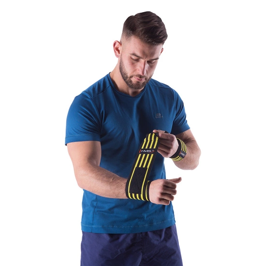 Usztywniacz ściągacz na nadgarstki HMS ONX05 żółte