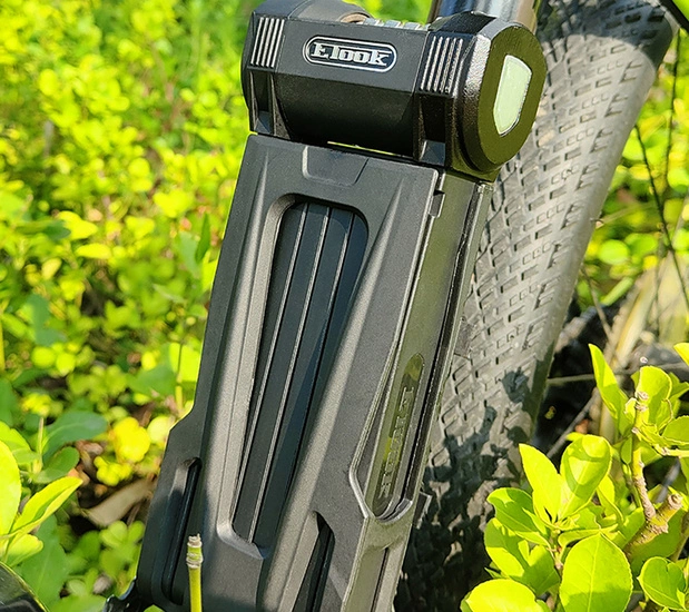 Zapięcie rowerowe ETOOK ET590C 110 cm black