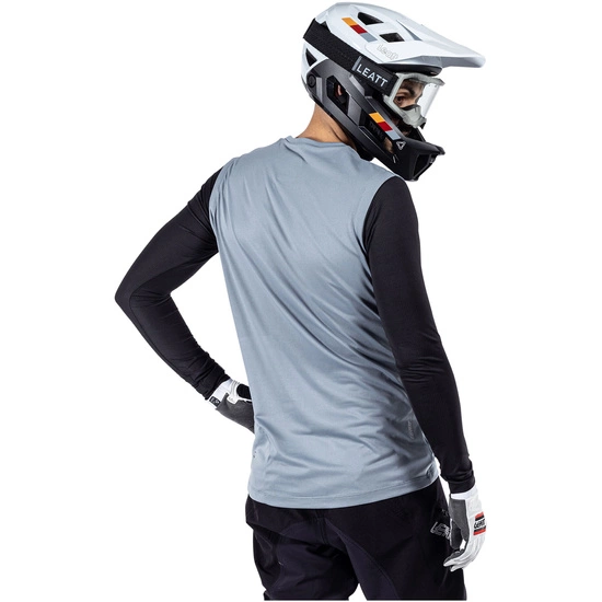 Komplet rowerowy koszulka + spodnie LEATT Ride Kit MTB 1.0 titanium