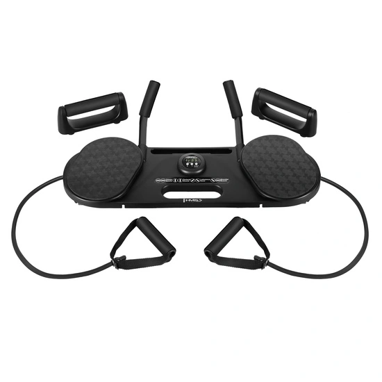 Deska do ćwiczeń mięśni brzucha i pompek z linkami 3w1 HMS DBP02