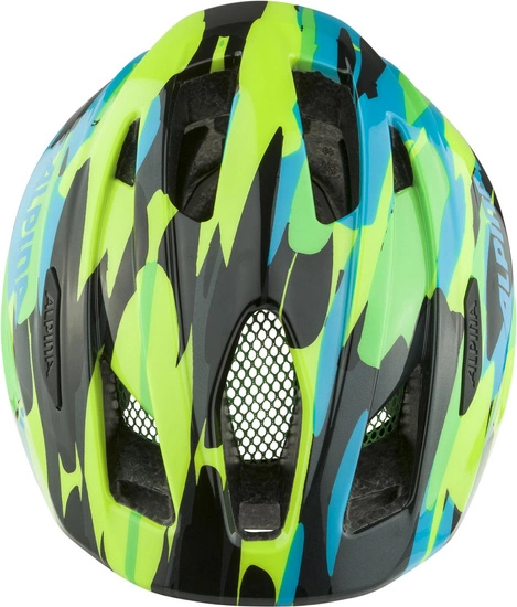 Kask rowerowy dziecięcy Alpina Pico neon green/blue