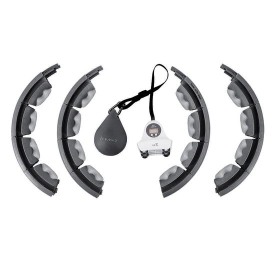 Hula hop z piłką grawitacyjną, licznikiem i pasem HMS HHW06 black