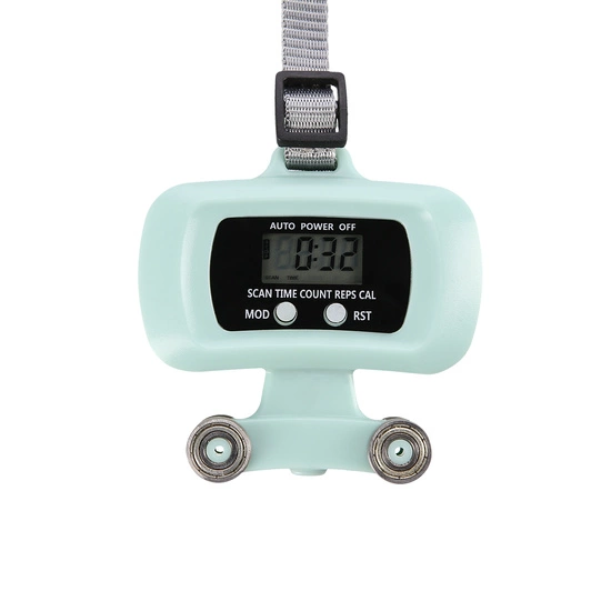 Hula hop z magnesami, obciążnikiem i licznikiem HMS HHM14 zielony