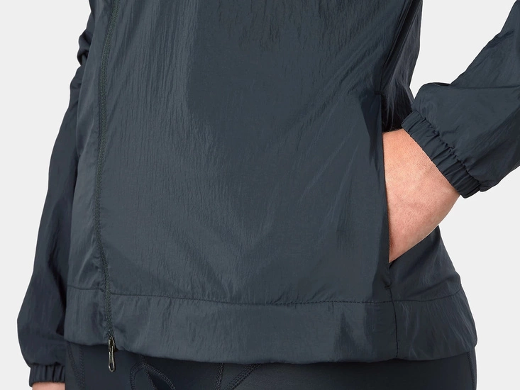 Kurtka rowerowa damska Bontrager Circuit Wiatrówka Black