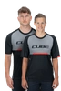 Koszulka rowerowa Cube Edge Black/Grey